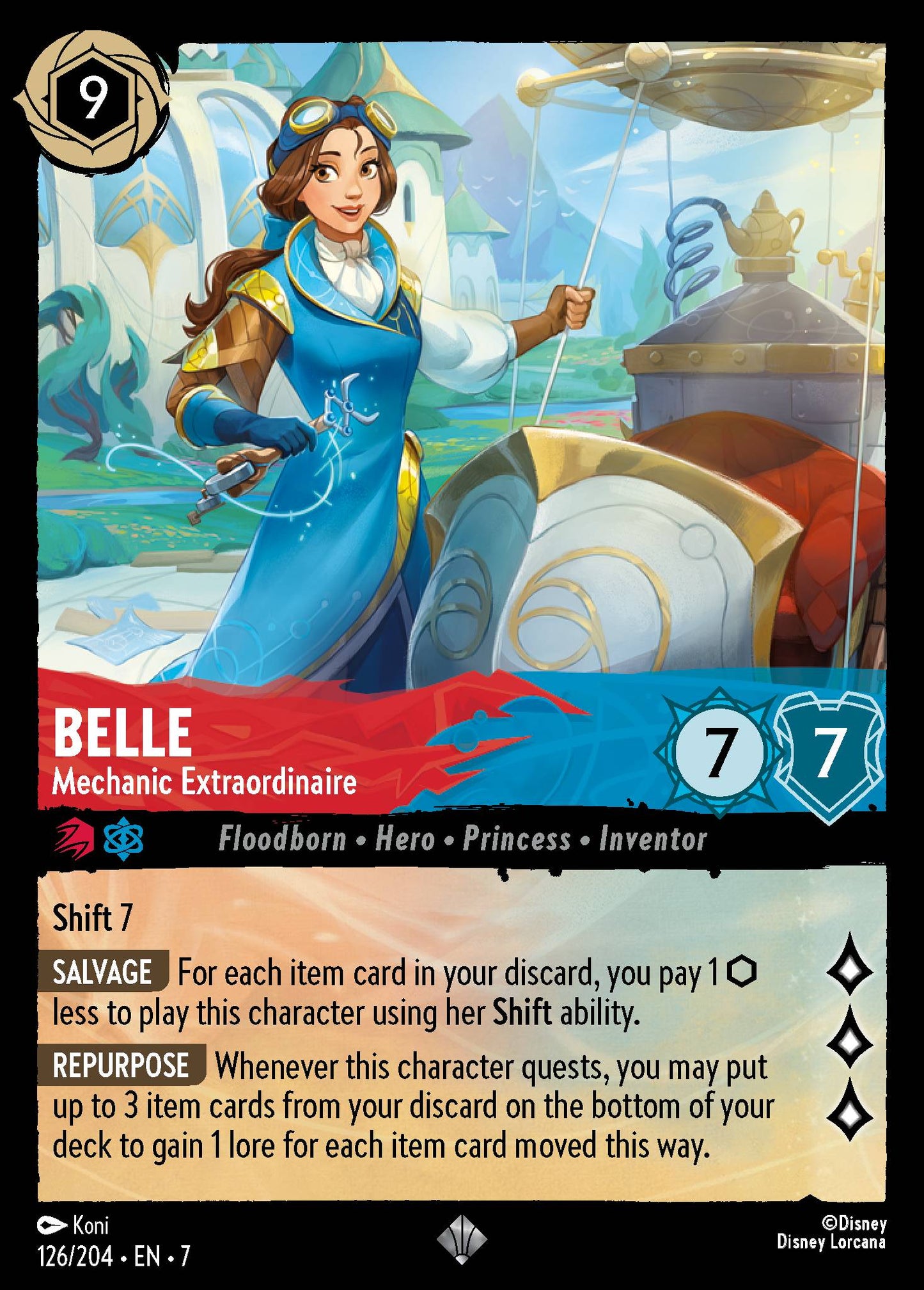 Belle - Mechanic Extraordinaire