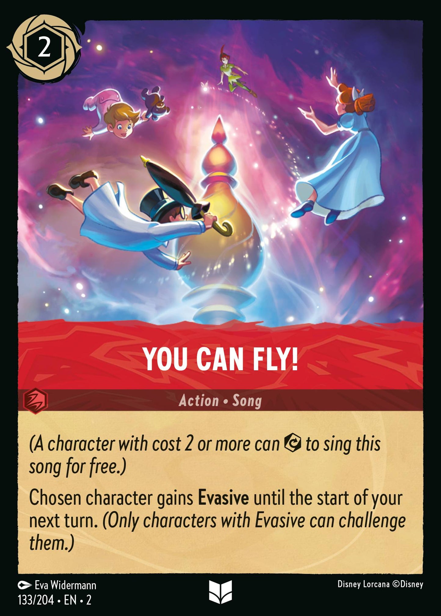 You Can Fly! - Uncommon Normal Disney Lorcana card from Rise of the Floodborn