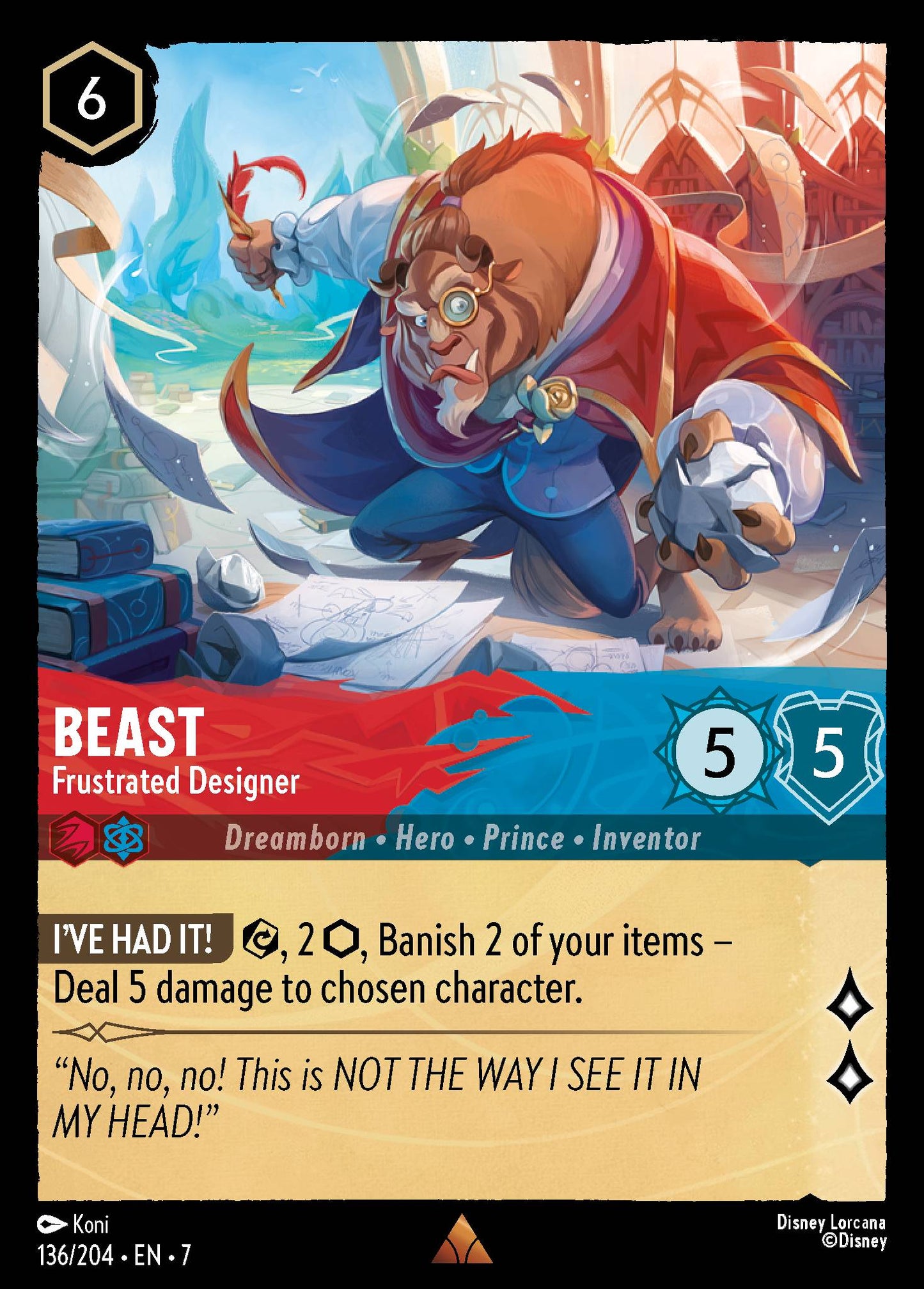 Beast - Frustrated Designer