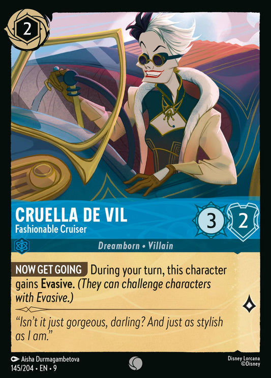 Cruella De Vil - Fashionable Cruiser