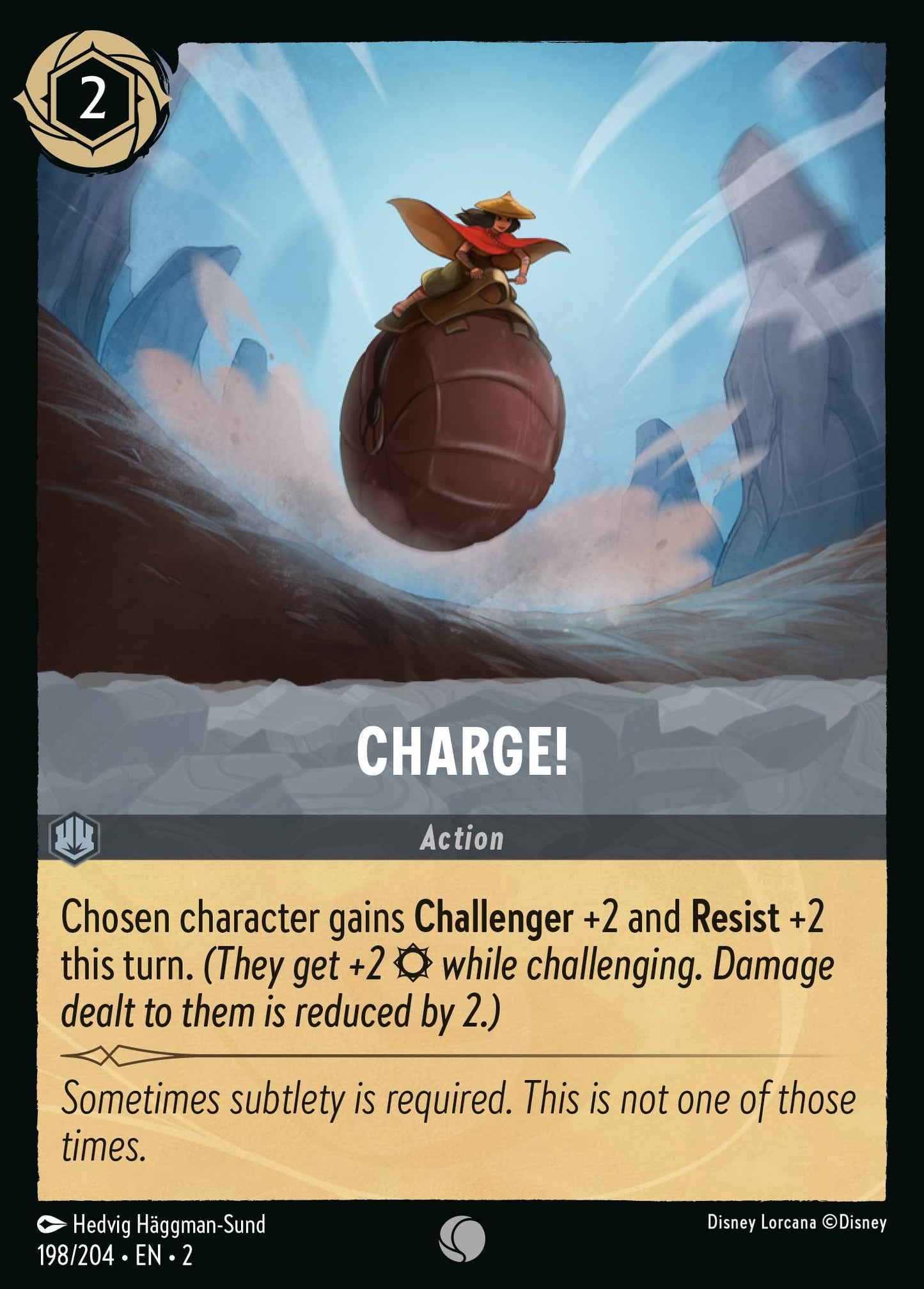 Charge! - Common Normal Disney Lorcana card from Rise of the Floodborn
