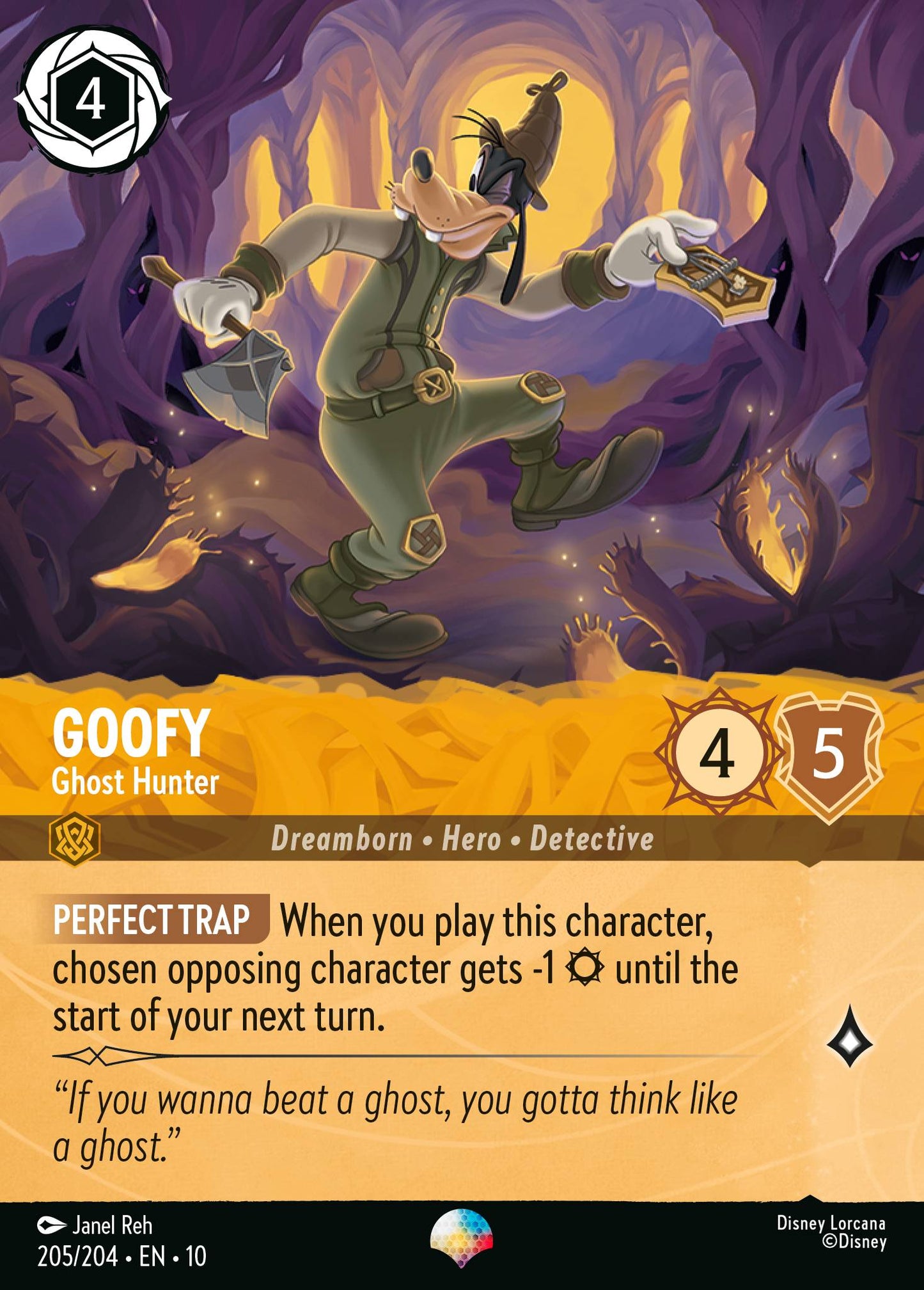 Goofy - Ghost Hunter (Epic) - Holofoil