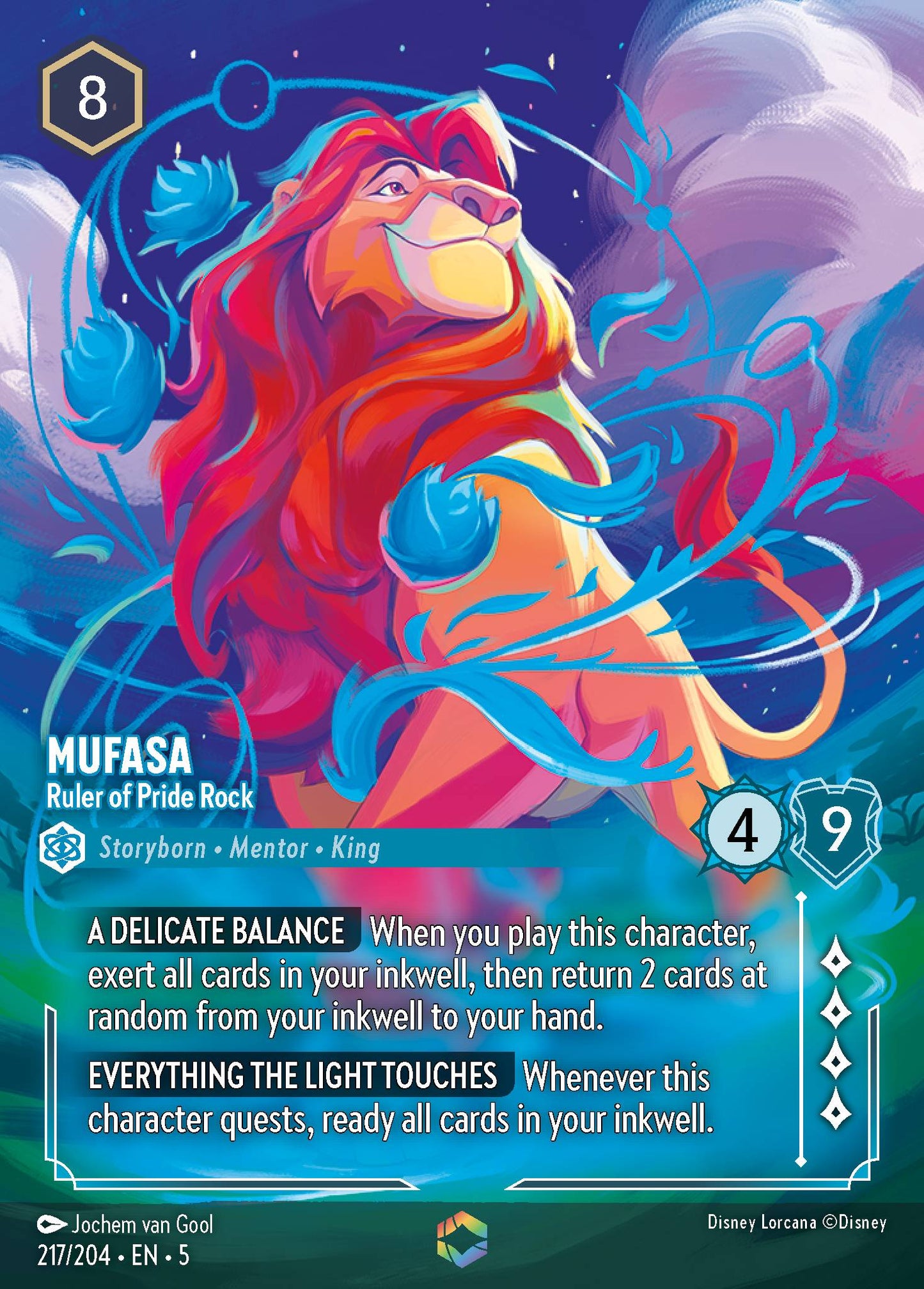 Mufasa - Ruler of Pride Rock (Enchanted) - Holofoil