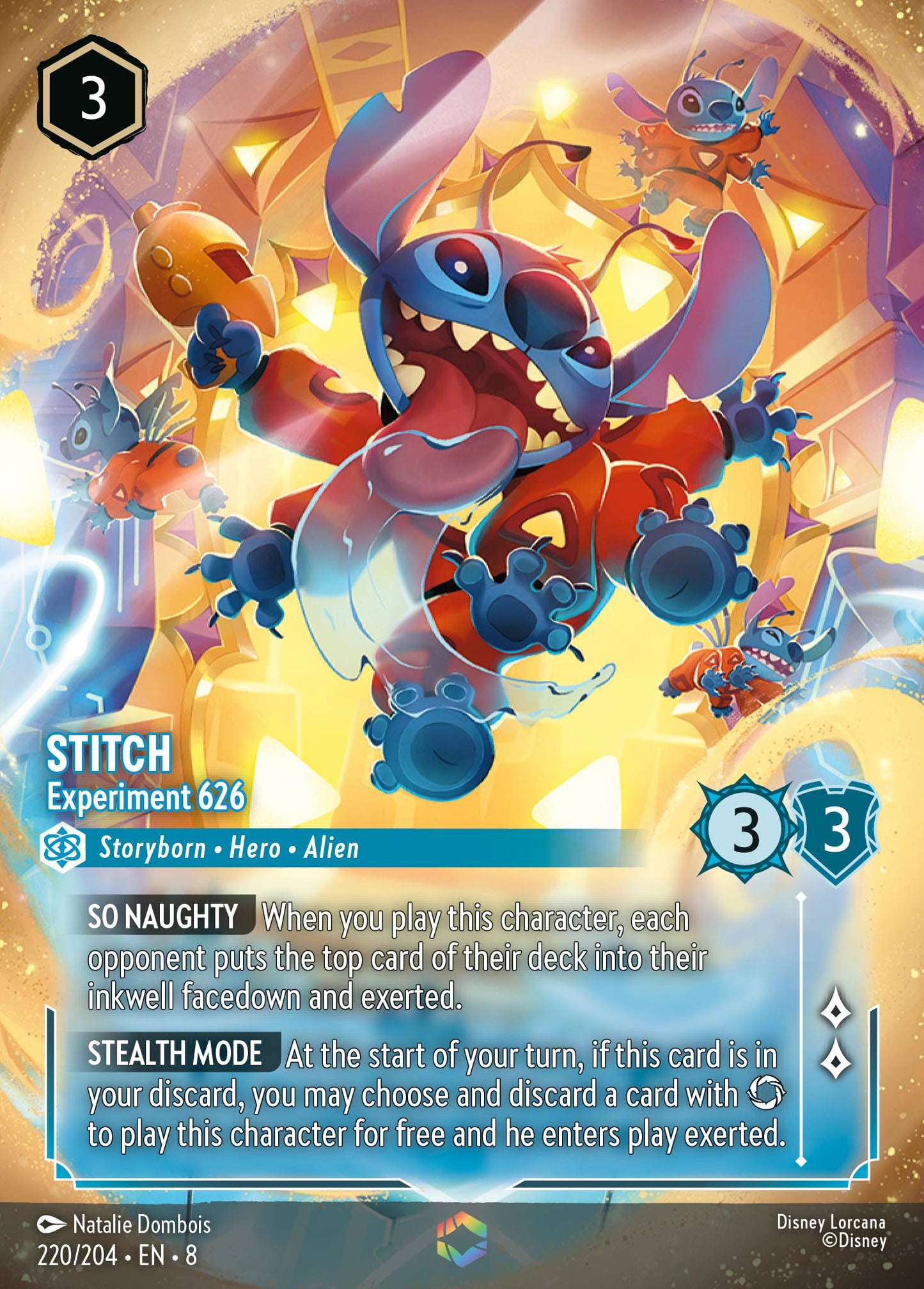 Stitch - Experiment 626 (Enchanted) - Holofoil