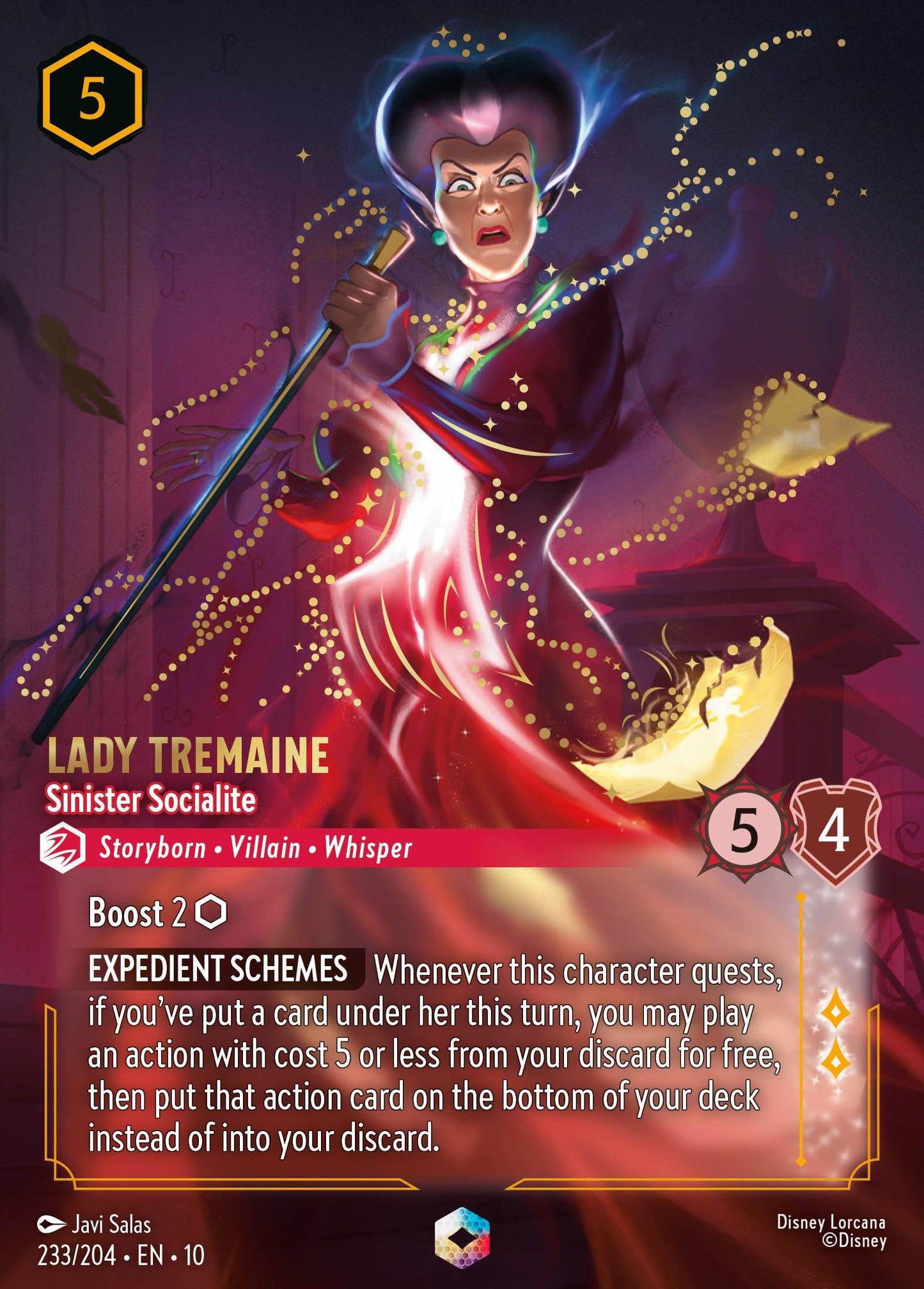 Lady Tremaine - Sinister Socialite (Enchanted) - Holofoil