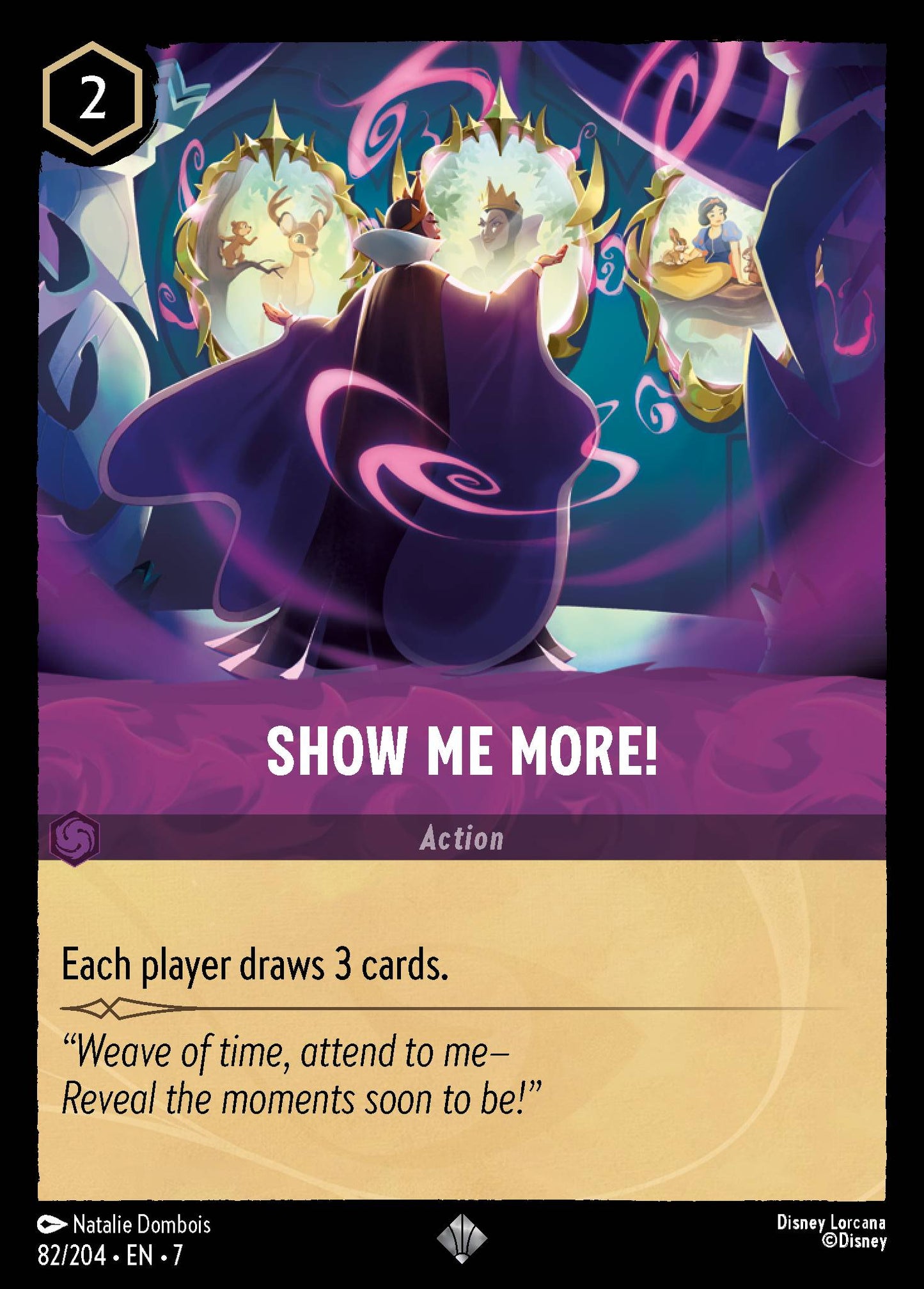 Show Me More! - Super Rare Normal Disney Lorcana card from Archazia's Island