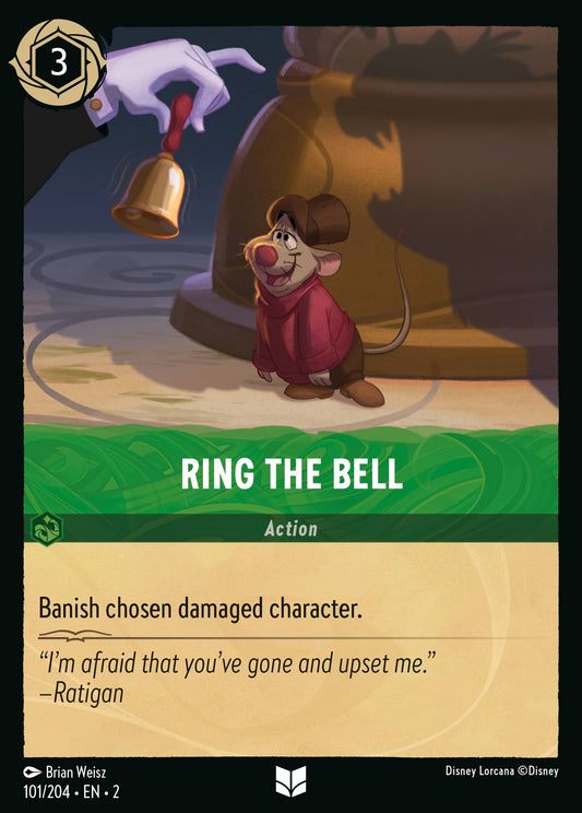 Ring the Bell - Uncommon Normal Disney Lorcana card from Rise of the Floodborn