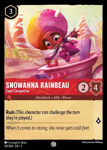 Snowanna Rainbeau - Cool Competitor
