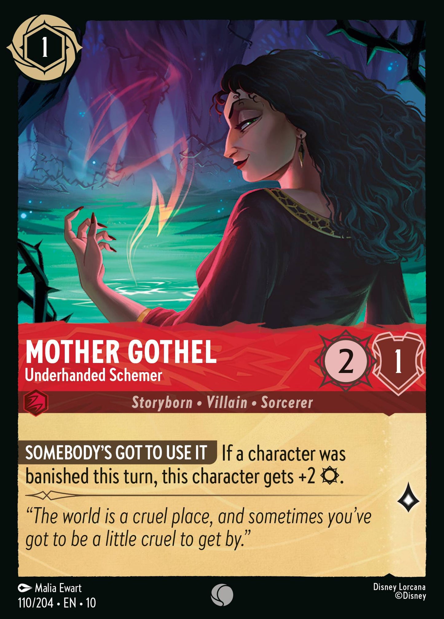 Mother Gothel - Underhanded Schemer