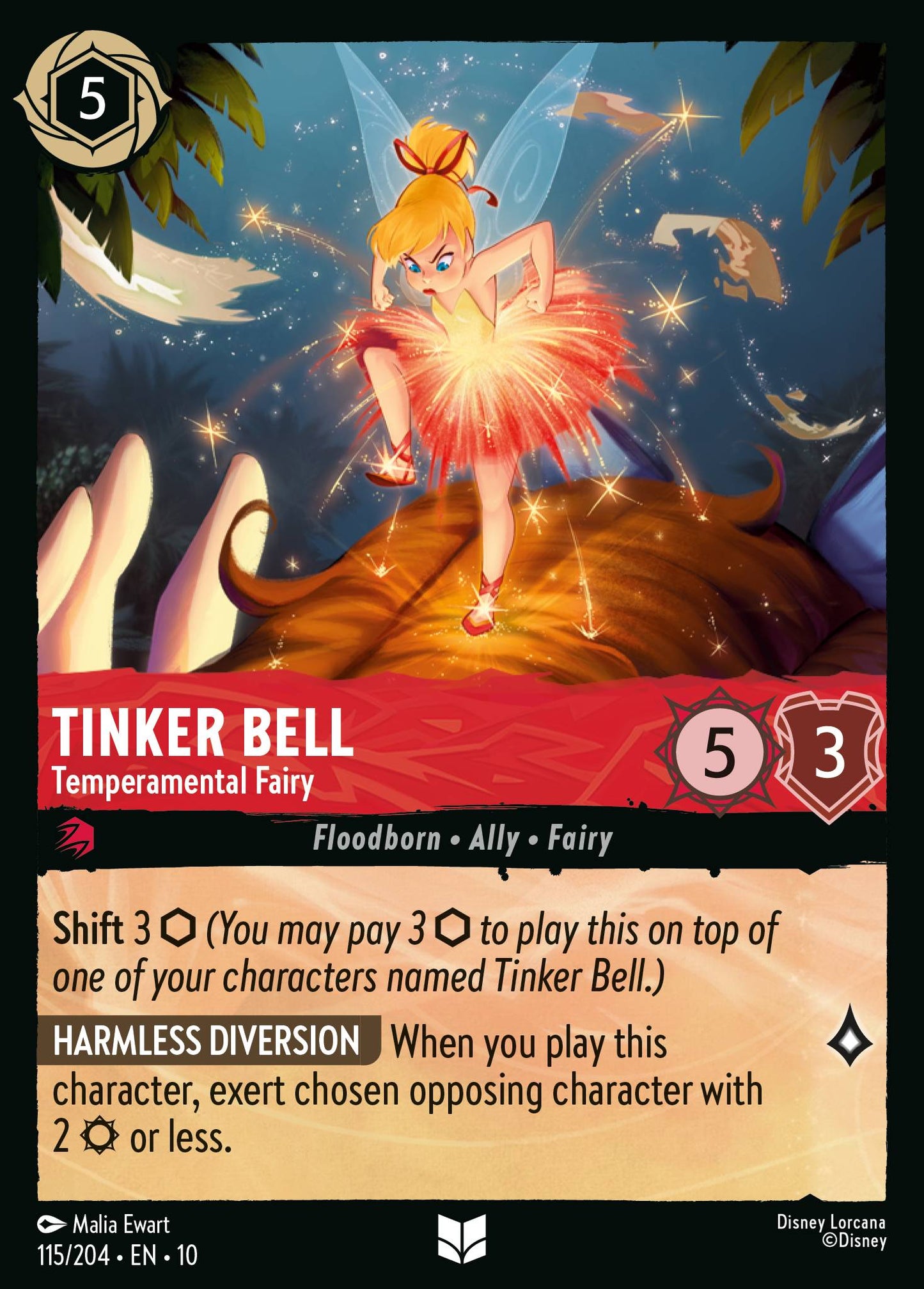 Tinker Bell - Temperamental Fairy