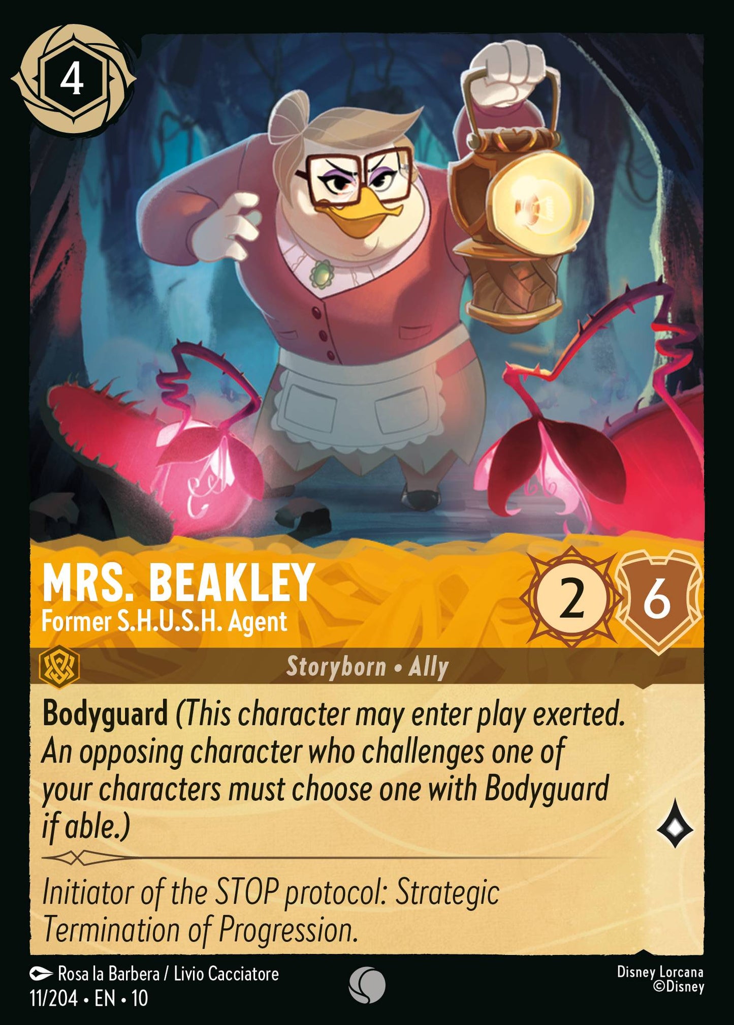 Mrs. Beakley - Former S.H.U.S.H. Agent