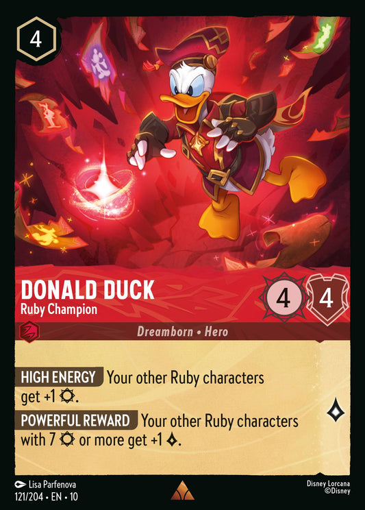 Donald Duck - Ruby Champion - Normal