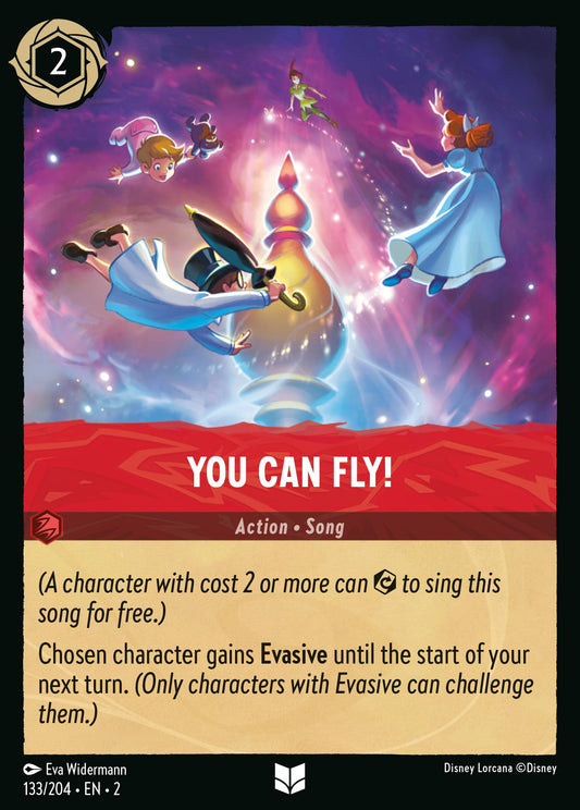 You Can Fly! - Uncommon Normal Disney Lorcana card from Rise of the Floodborn