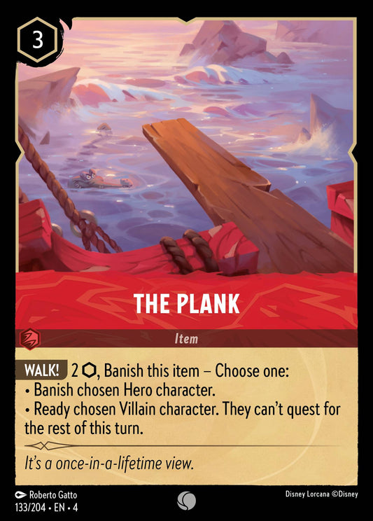 The Plank - Common Normal Disney Lorcana card from Ursula's Return