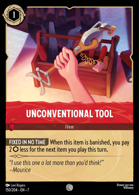 Unconventional Tool - Common Normal Disney Lorcana card from Archazia's Island