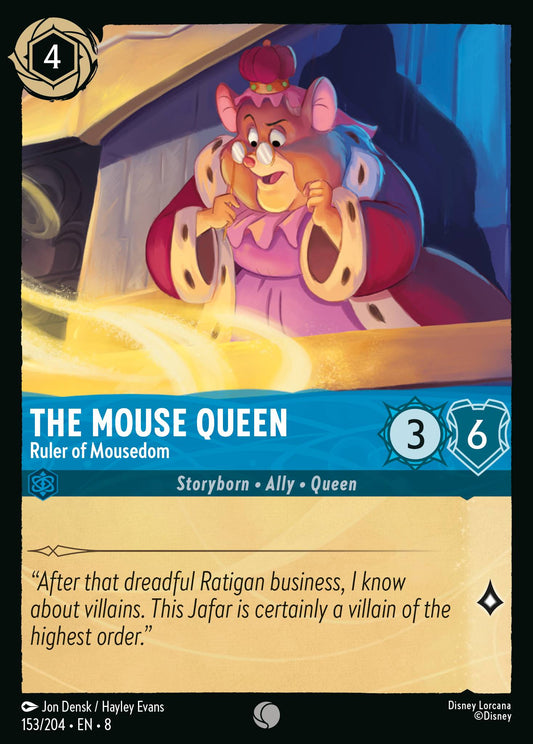 The Mouse Queen - Ruler of Mousedom - Common Normal Disney Lorcana card from The Reign of Jafar