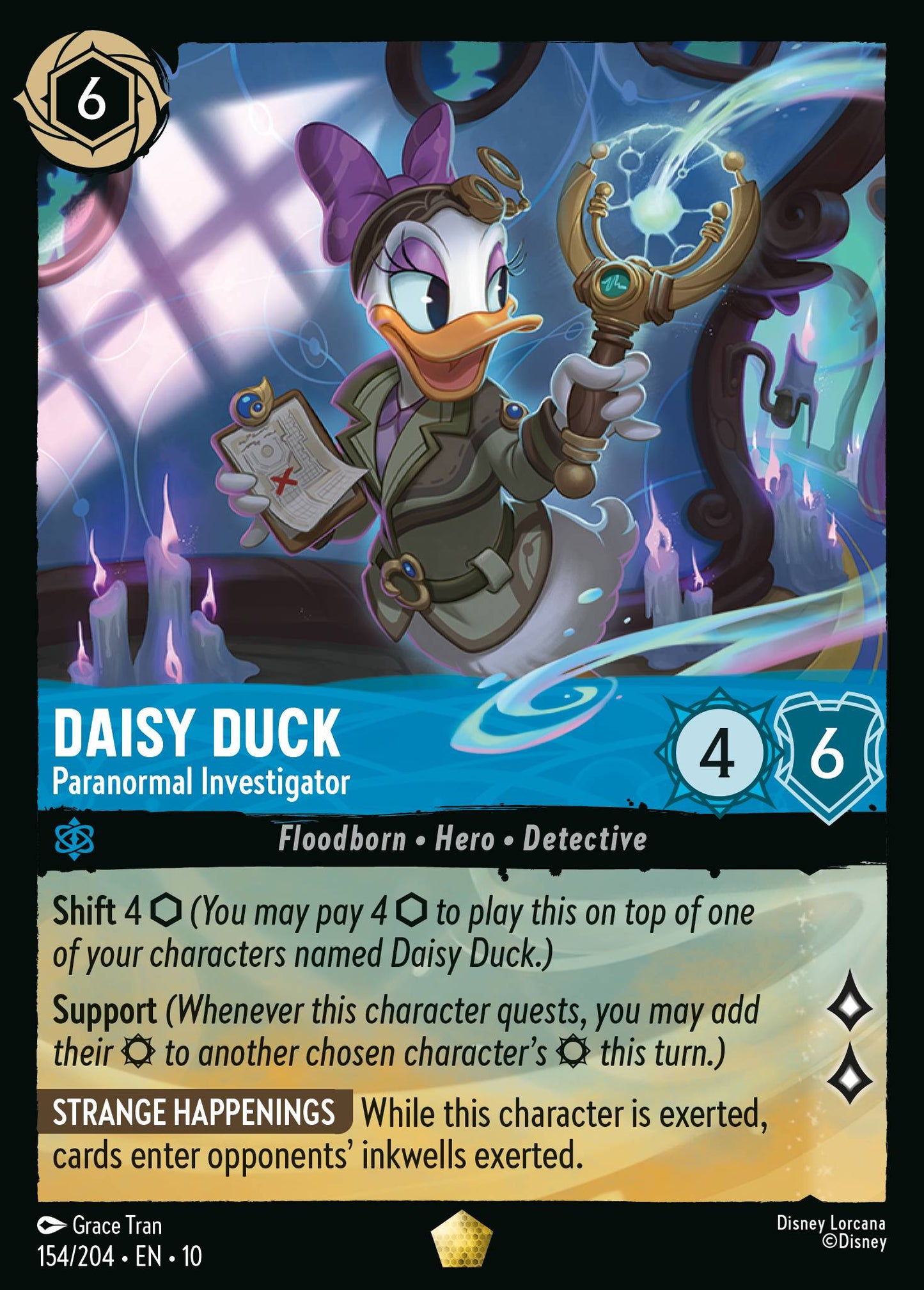 Daisy Duck - Paranormal Investigator