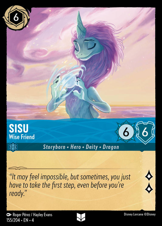 Sisu - Wise Friend - Uncommon Normal Disney Lorcana card from Ursula's Return