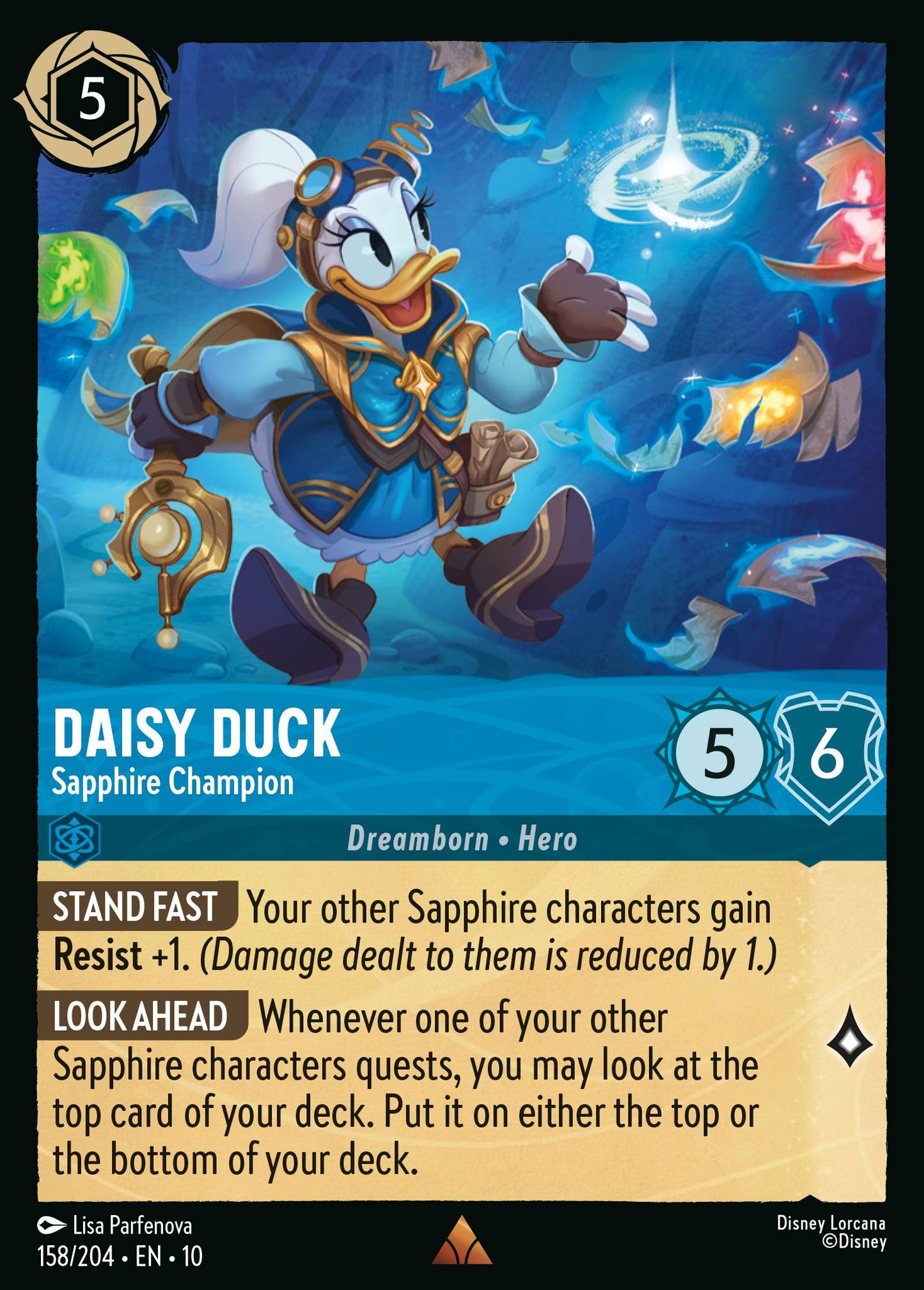 Daisy Duck - Sapphire Champion - Normal