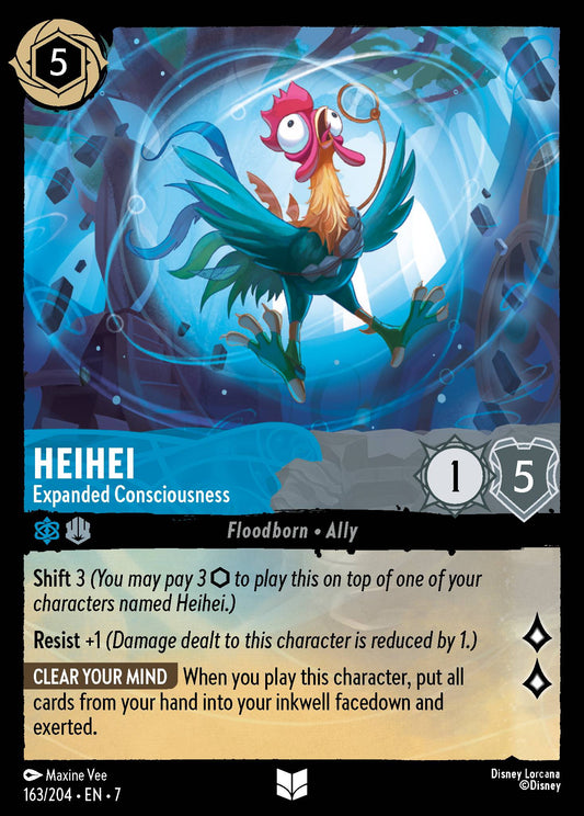 Heihei - Expanded Consciousness - Uncommon Normal Disney Lorcana card from Archazia's Island