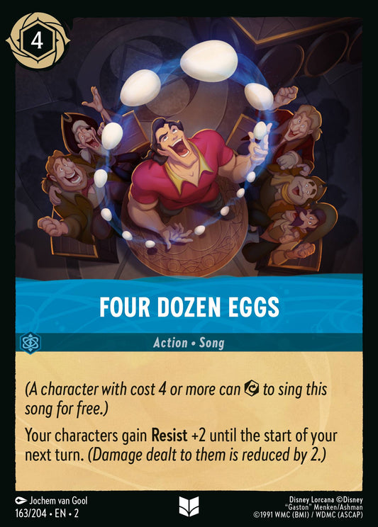 Four Dozen Eggs - Uncommon Normal Disney Lorcana card from Rise of the Floodborn