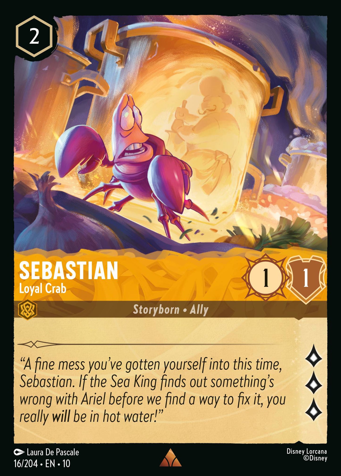 Sebastian - Loyal Crab - Normal