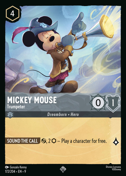 Mickey Mouse - Trumpeter