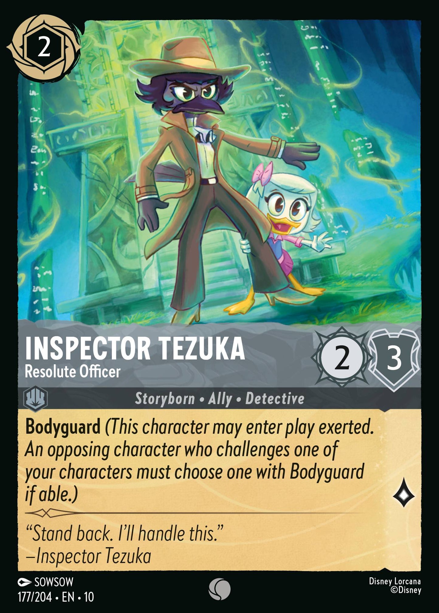 Inspector Tezuka - Resolute Officer - Normal