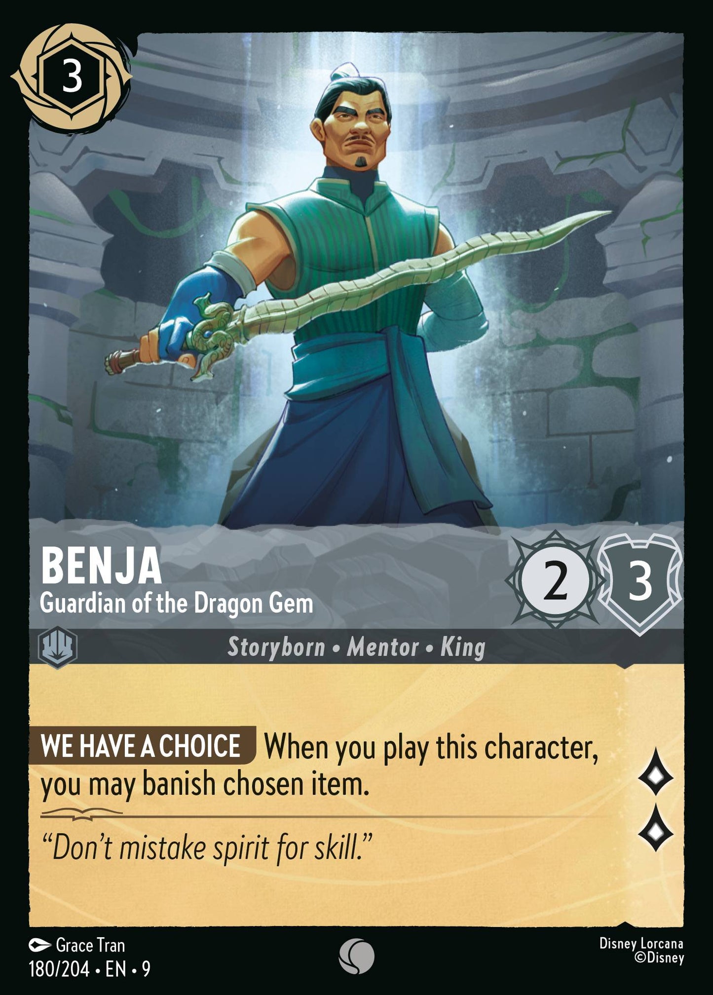Benja - Guardian of the Dragon Gem