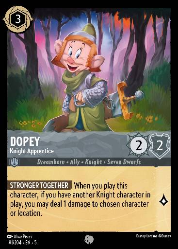 Dopey - Knight Apprentice