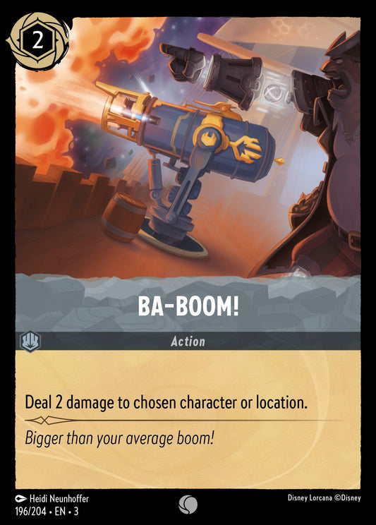 Ba-Boom! - Common Normal Disney Lorcana card from Into the Inklands