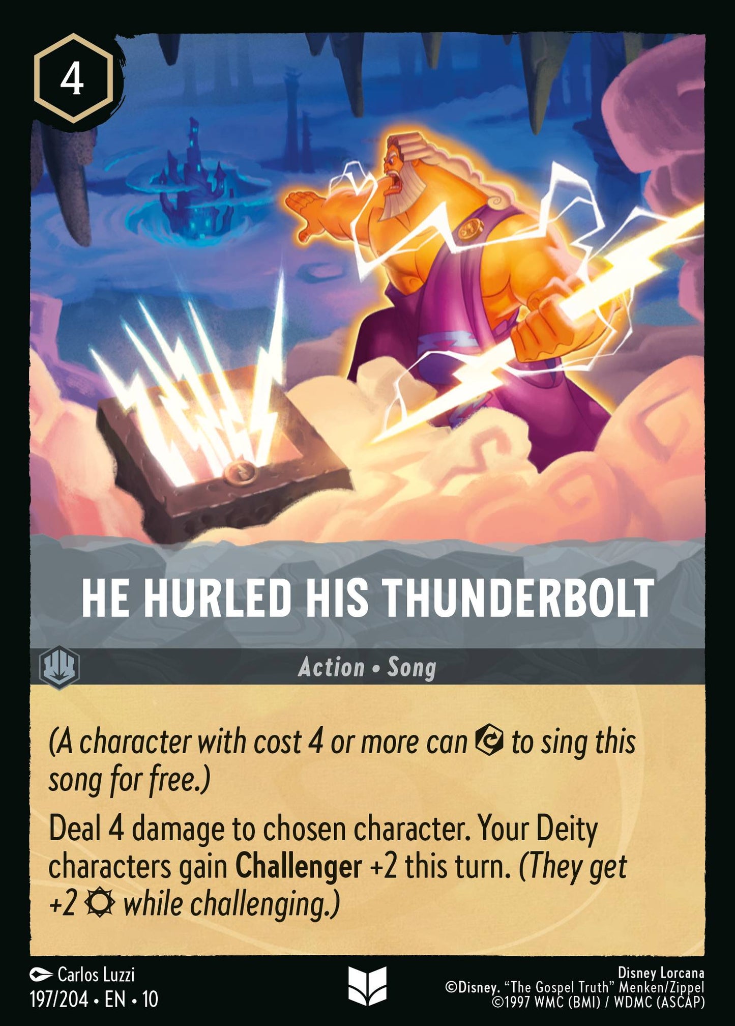 He Hurled His Thunderbolt - Normal