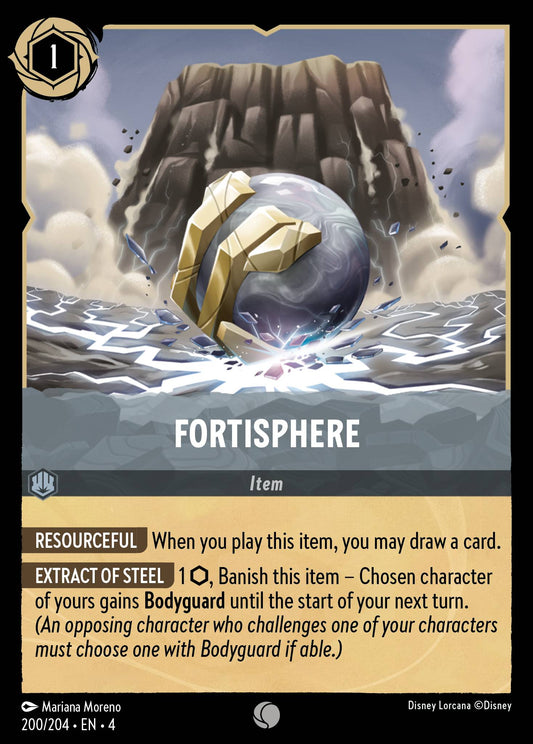 Fortisphere - Common Normal Disney Lorcana card from Ursula's Return