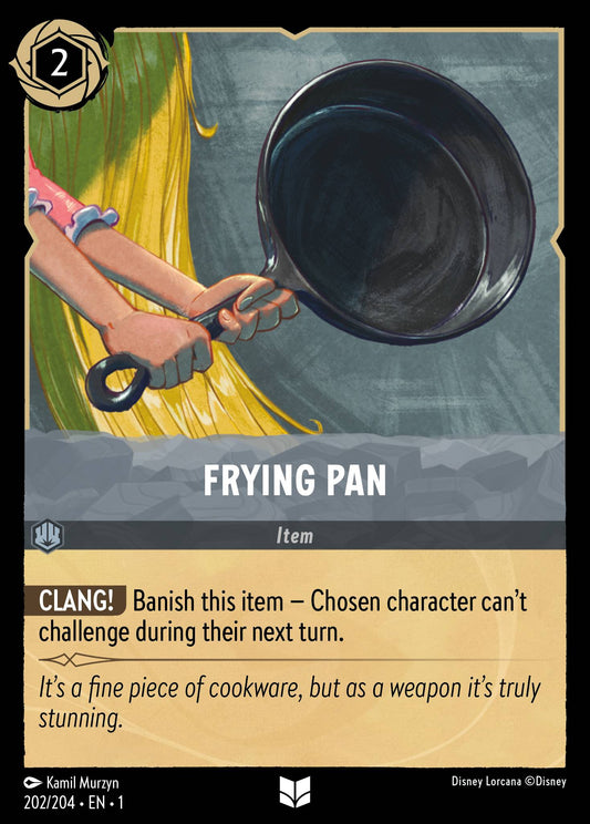 Frying Pan - Uncommon Normal Disney Lorcana card from The First Chapter