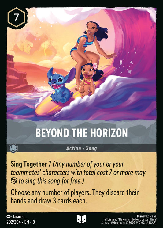 Beyond the Horizon - Uncommon Normal Disney Lorcana card from The Reign of Jafar