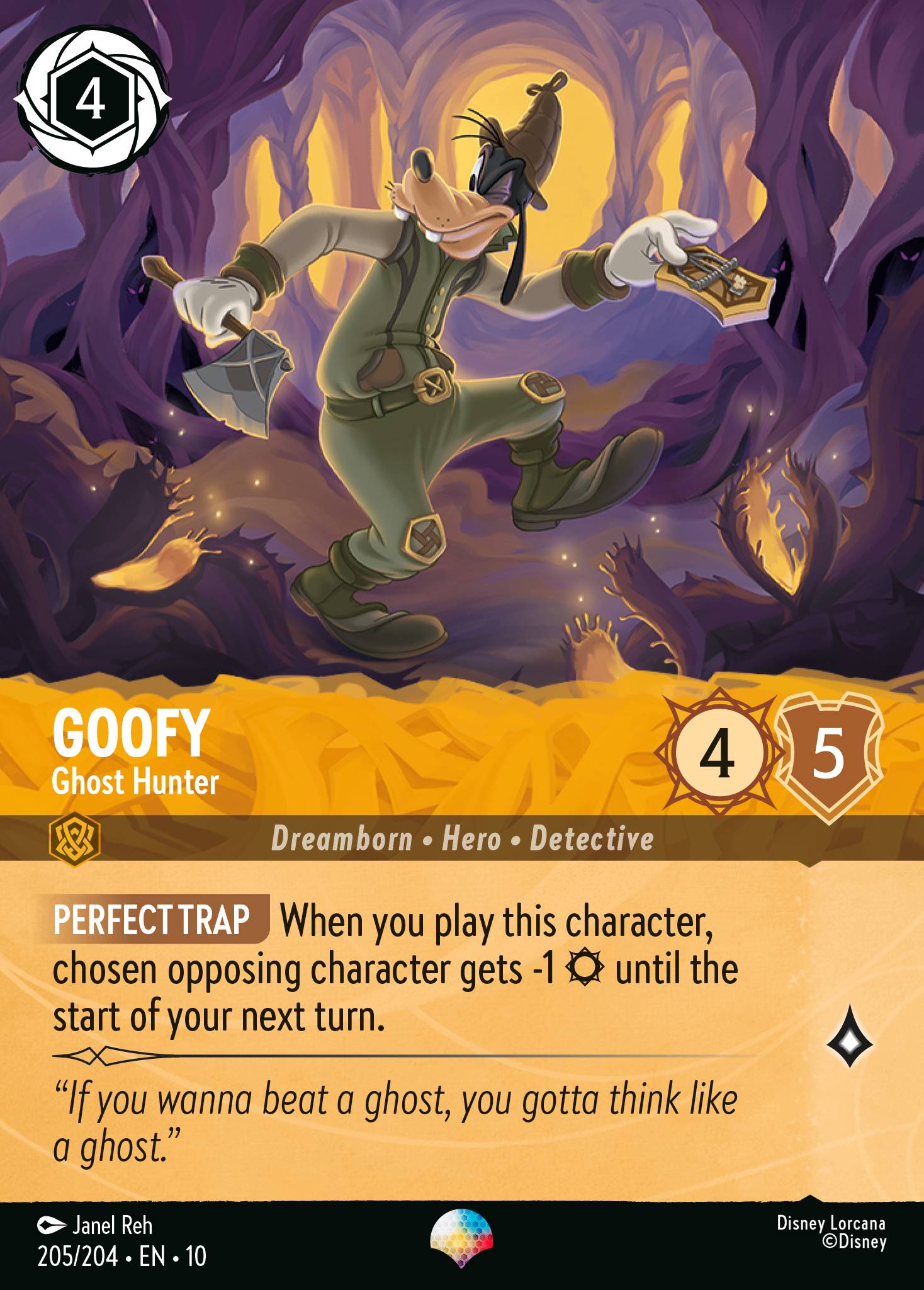Goofy - Ghost Hunter (Epic) - Holofoil