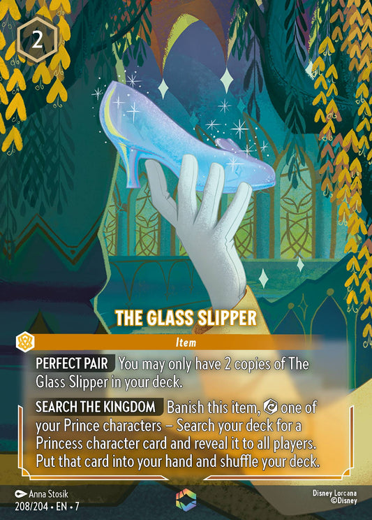 The Glass Slipper (Enchanted) - Holofoil