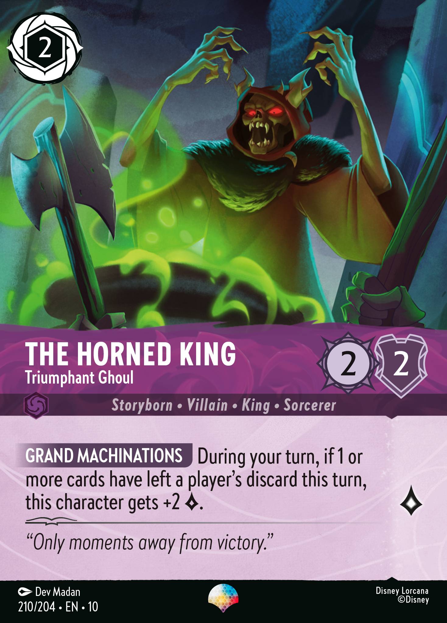 The Horned King - Triumphant Ghoul (Epic) - Holofoil