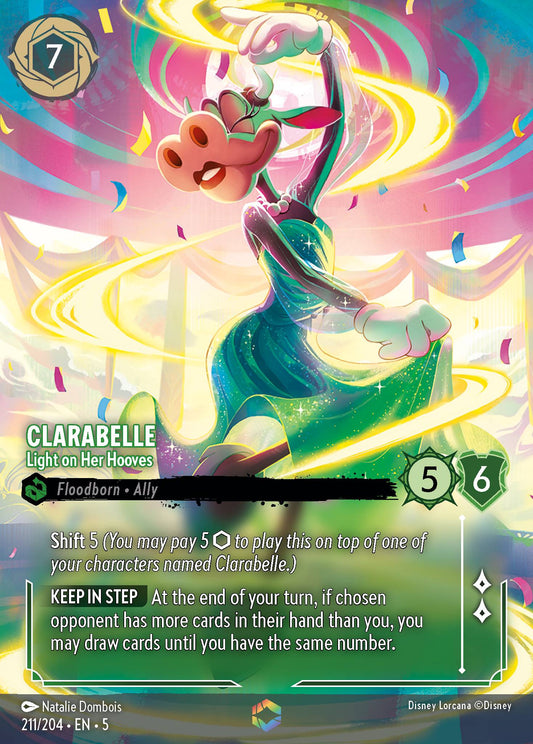 Clarabelle - Light on Her Hooves (Enchanted) - Holofoil