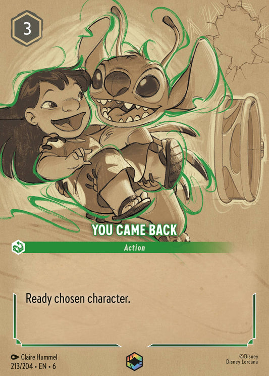 You Came Back (Enchanted) - Holofoil