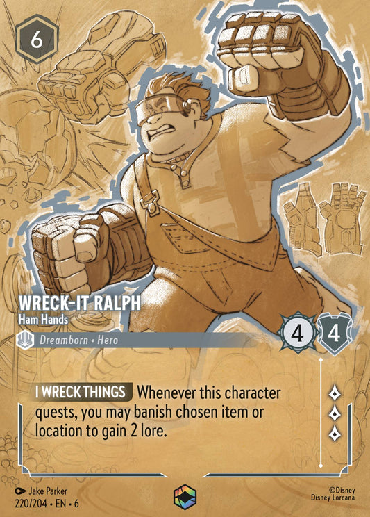 Wreck-It Ralph - Ham Hands (Enchanted) - Holofoil