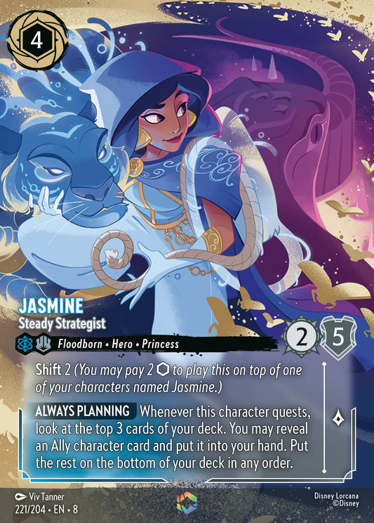 Jasmine - Steady Strategist (Enchanted) - Holofoil