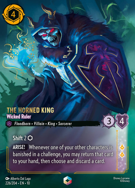 The Horned King - Wicked Ruler (Enchanted) - Holofoil