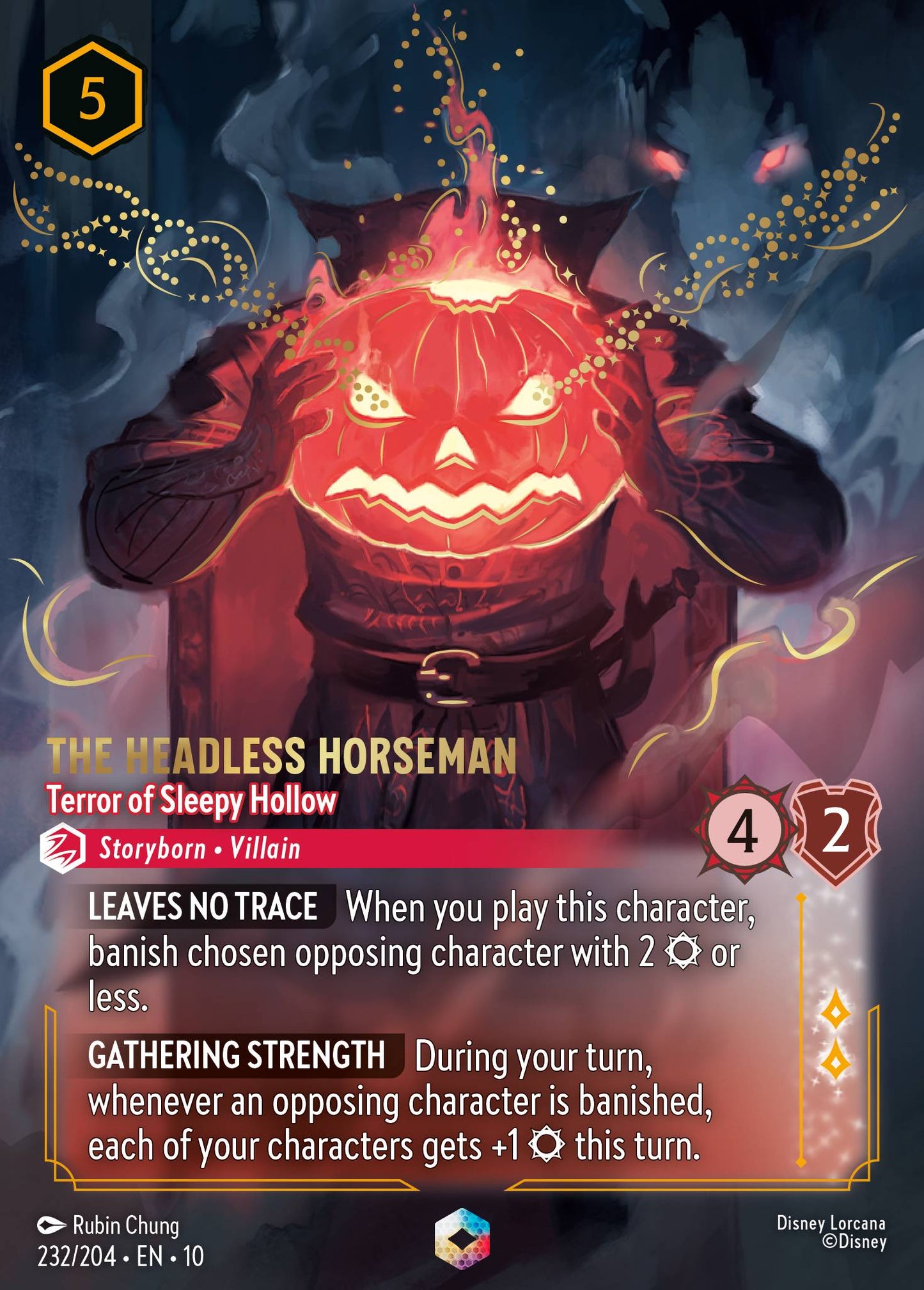 The Headless Horseman - Terror of Sleepy Hollow (Enchanted) - Holofoil