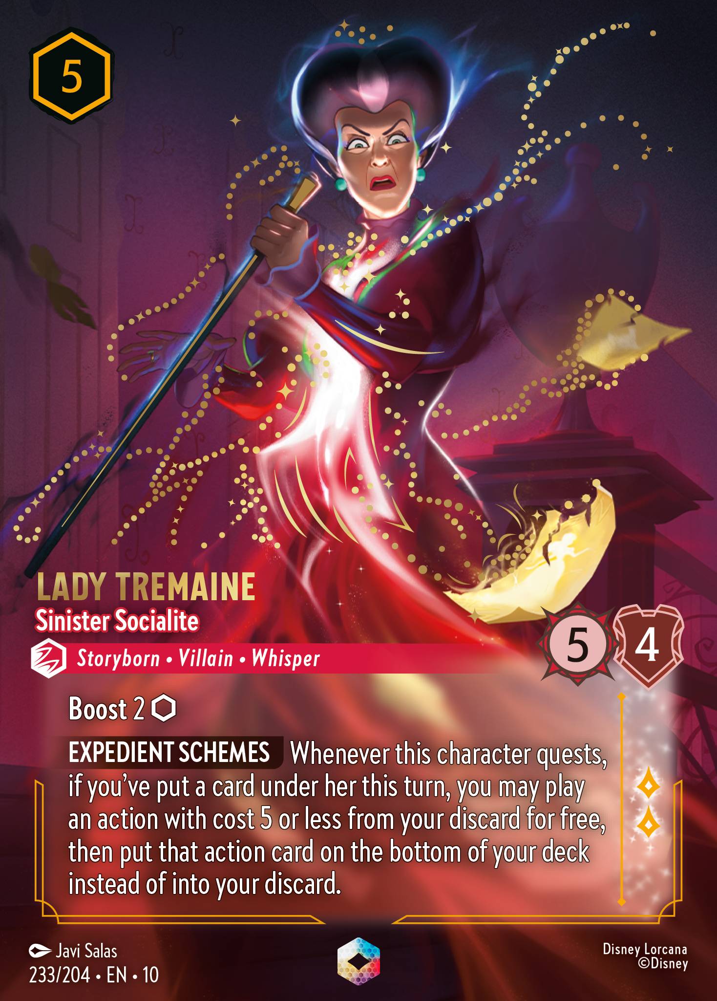 Lady Tremaine - Sinister Socialite (Enchanted) - Holofoil