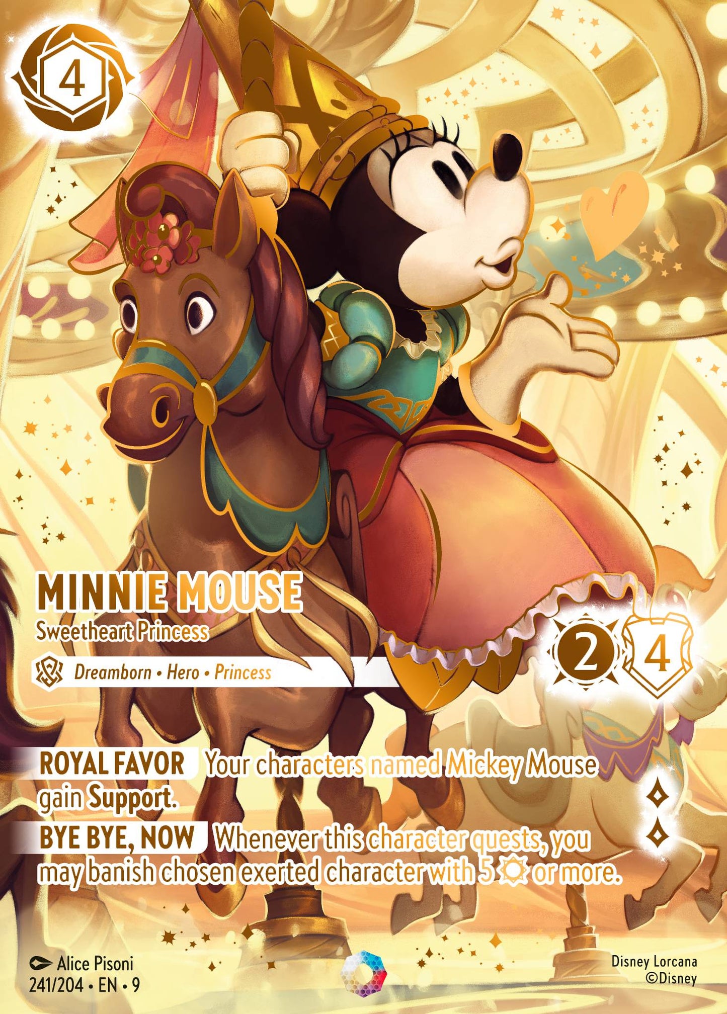 Minnie Mouse - Sweetheart Princess (Iconic) - Holofoil