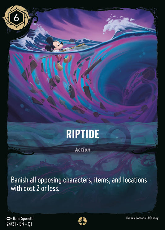 Riptide - Special Normal Disney Lorcana card from Unknown Set