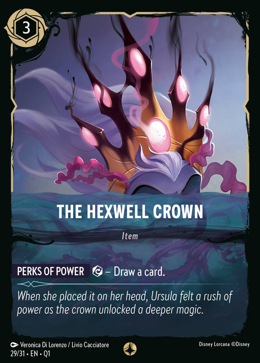 The Hexwell Crown - Special Normal Disney Lorcana card from Unknown Set