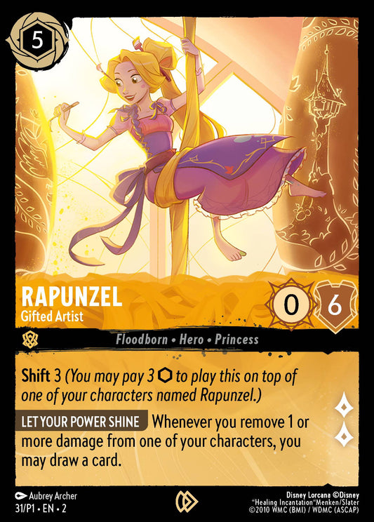 Rapunzel - Gifted Artist - Cold Foil