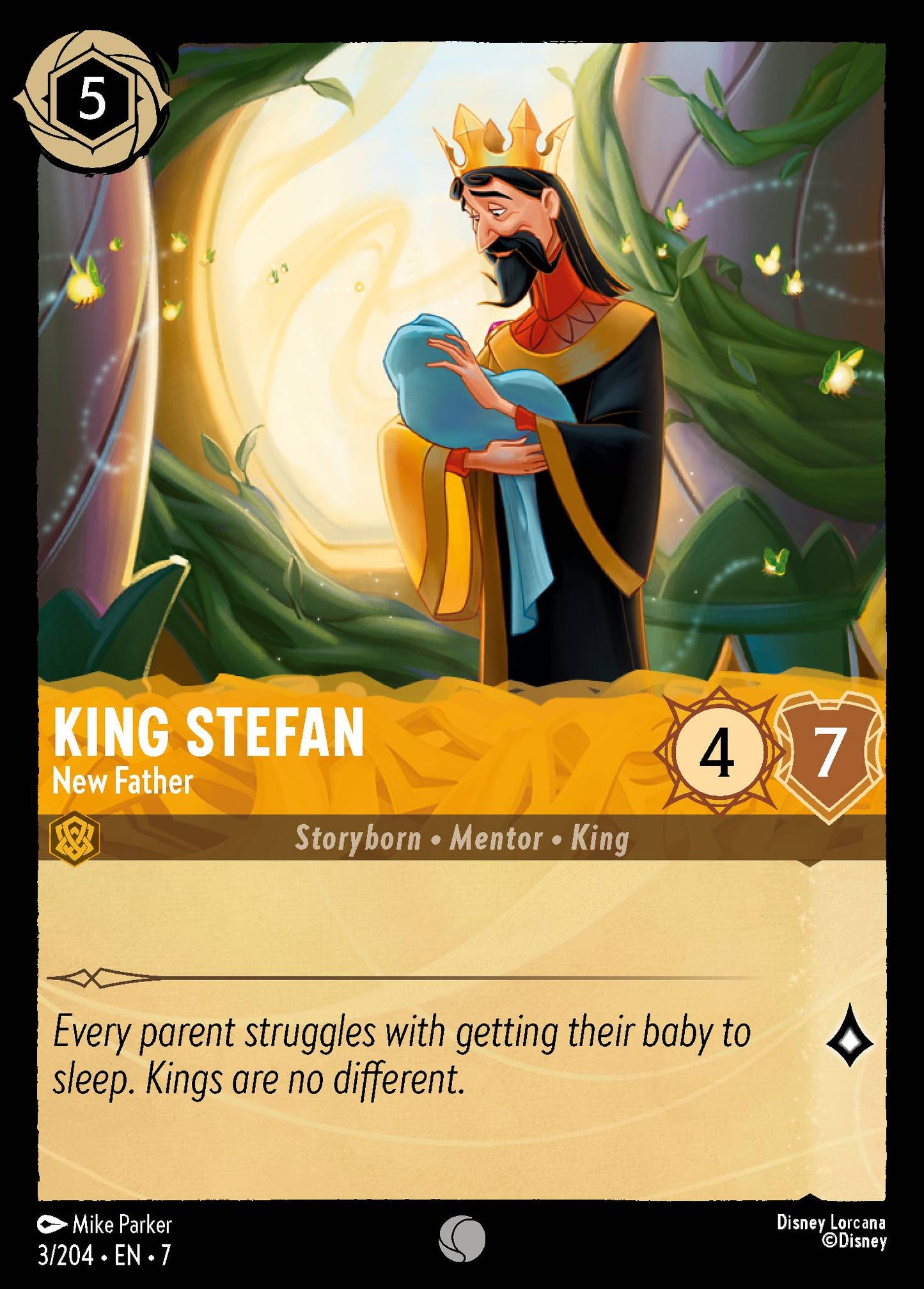 King Stefan - New Father